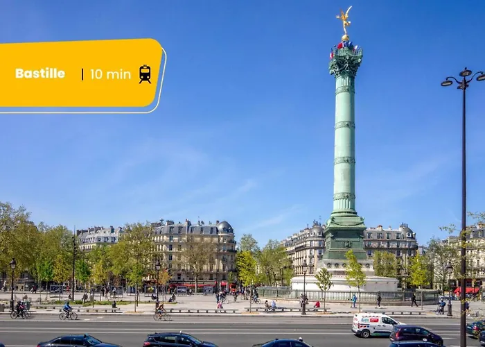 Apartmán Mericourt Suite, Place De La Republique *