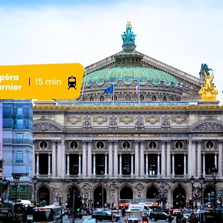 公寓 Mericourt Suite, Place De La Republique